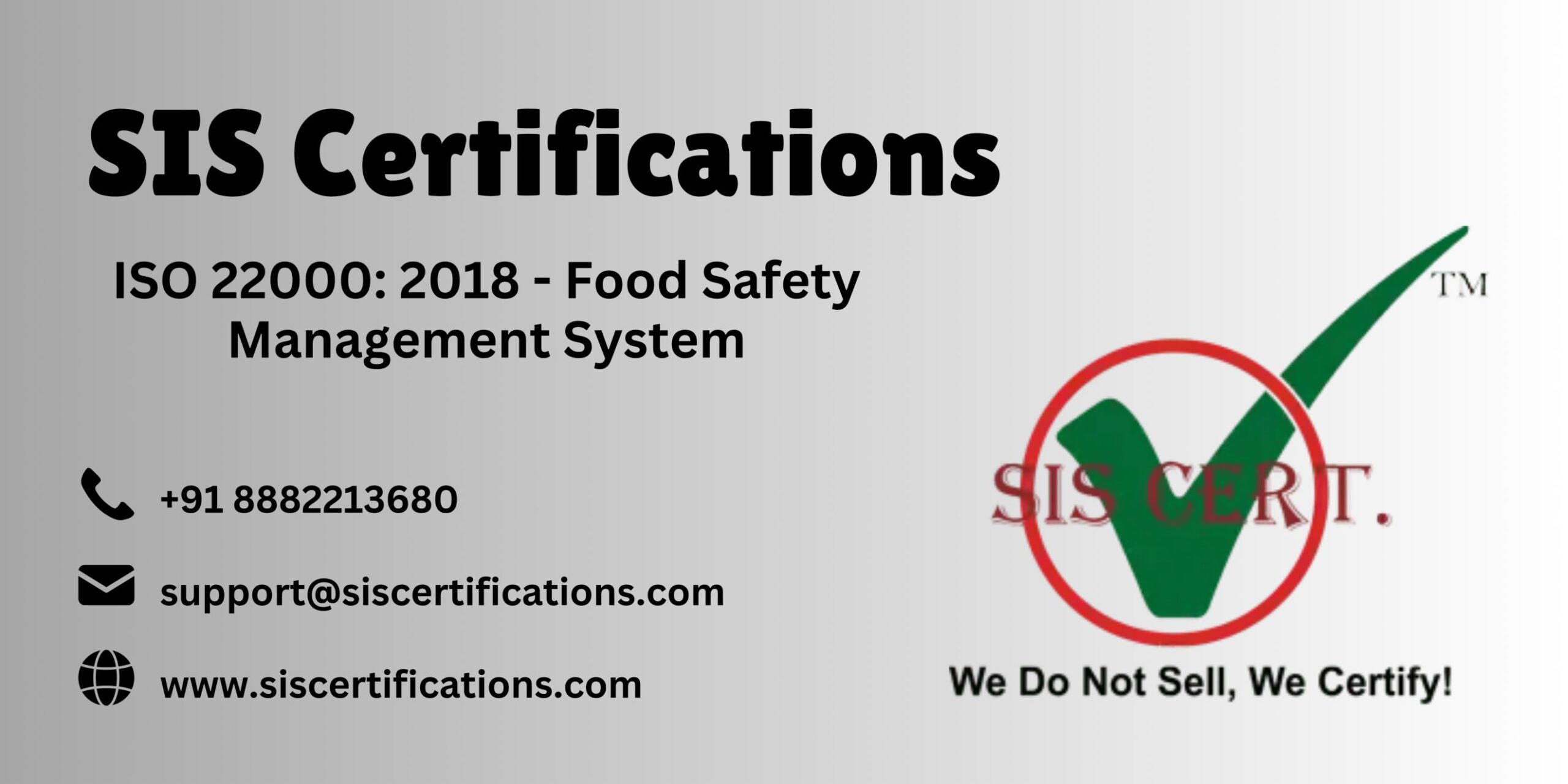 ISO 22000 Certification