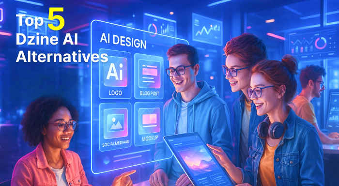 top 5 dzine ai alternatives
