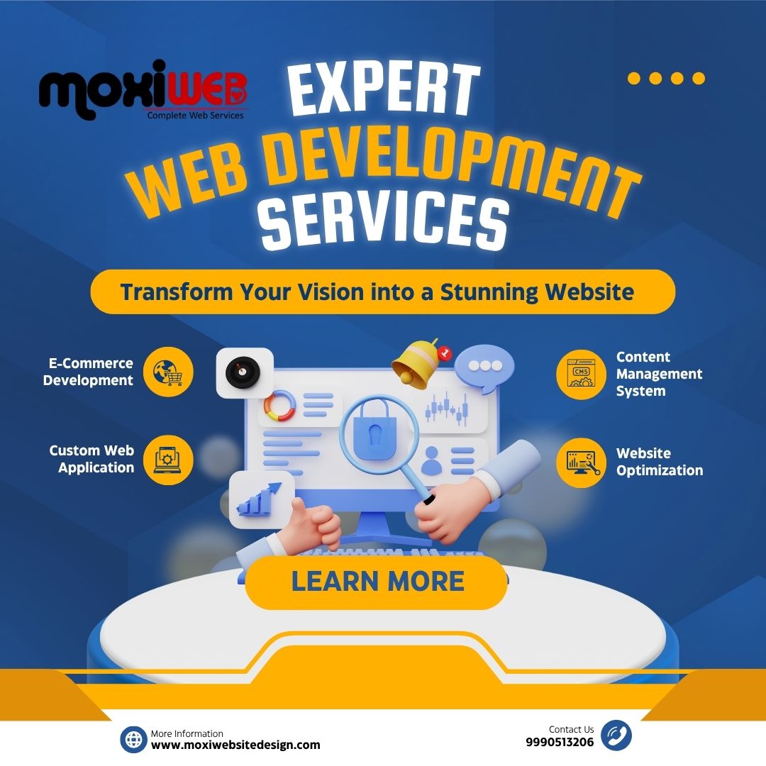 Best Website Designing Company in Noida | MoxiWeb